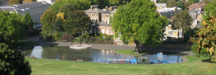 Greenwich Park - boating pond