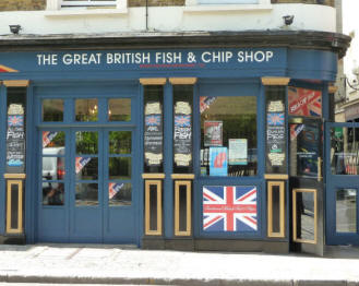 Greenwich - fish and chip shop