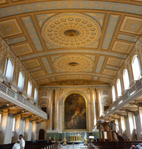 Greenwich - Old Royal Naval College - Painted Chapel
