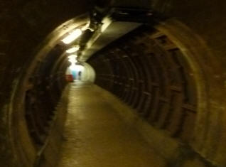 Greenwich - foot tunnel reinforced section