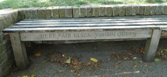 Greenwich Park - One Tree Hill bench inscription 1