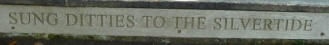 Greenwich Park - bench inscription 6