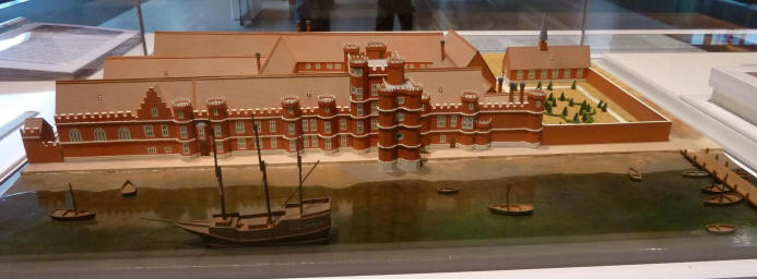 Discover Greenwich Visitor Centre - model of Palace of Placentia